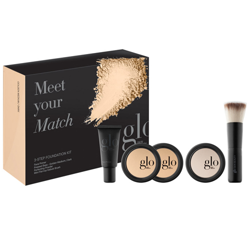 Glo Skin Beauty Meet Your Match Foundation Kit - Golden on white background