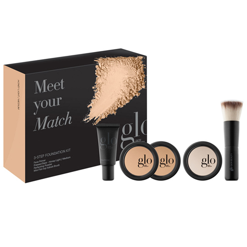 Glo Skin Beauty Meet Your Match Foundation Kit - Golden on white background