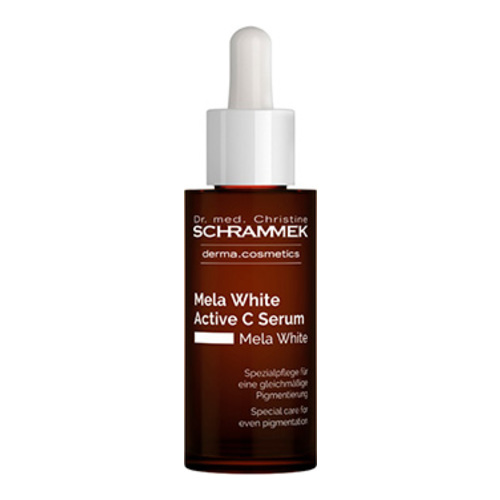 Dr Schrammek Mela White Active C Serum on white background