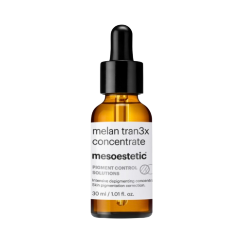 Mesoestetic Melan Tran3x Concentrate on white background