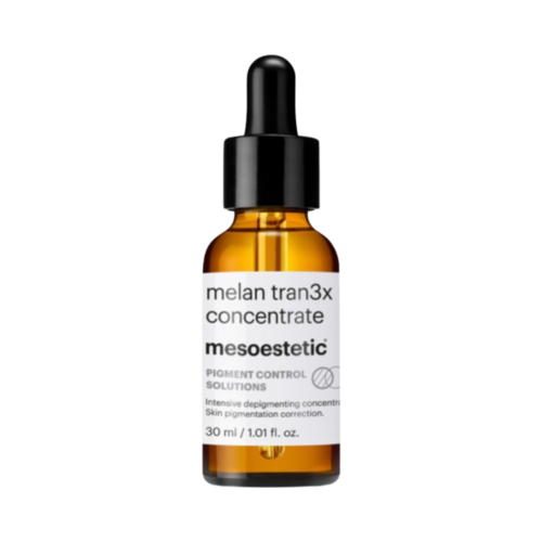 Mesoestetic Melan Tran3x Concentrate, 30ml/1.01 fl oz Mesoestetic Melan Tran3x Concentrate on white background