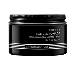 Brews Outplay Texture Pomade on white background