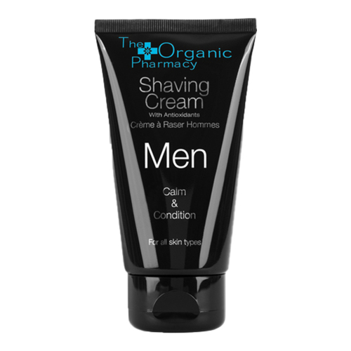 The Organic Pharmacy Men Shaving Cream on white background
