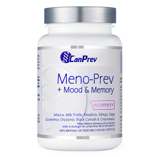 CanPrev Meno-Prev + Mood and Memory on white background