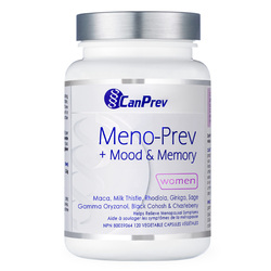 Meno-Prev + Mood and Memory on white background