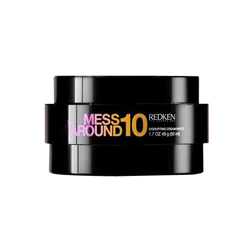 Redken Mess Around 10 Disrupting Cream Paste on white background