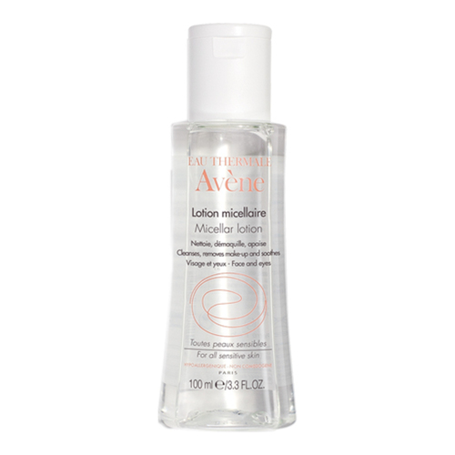 Avene Micellar Lotion Cleansing and Makeup Remover on white background