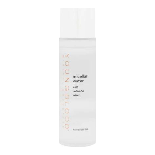 Youngblood Micellar Water with Colloidal Silver on white background