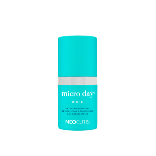 NeoCutis Micro Day Riche Extra Moisturizing Revitalizing and Tightening Day Cream SPF 30 on white background
