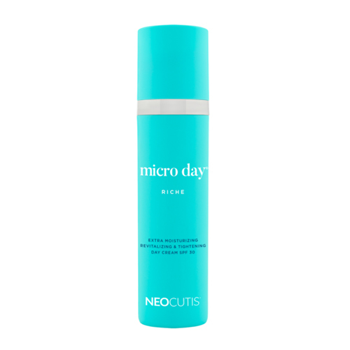 NeoCutis Micro Day Riche Extra Moisturizing Revitalizing and Tightening Day Cream SPF 30 on white background