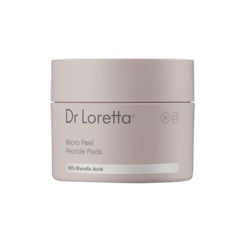 Dr Loretta Micro Peel Peptide Pads on white background