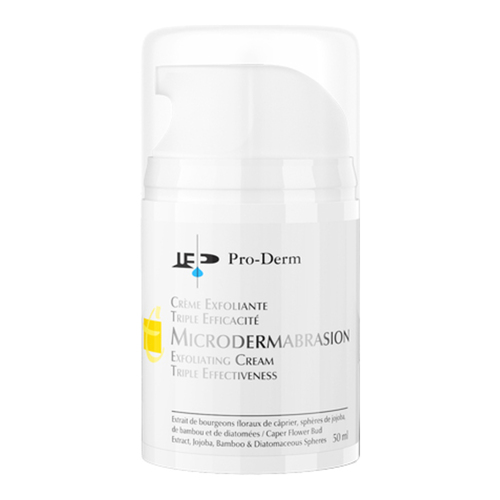 ProDerm Microdermabrasion Exfoliating Cream on white background