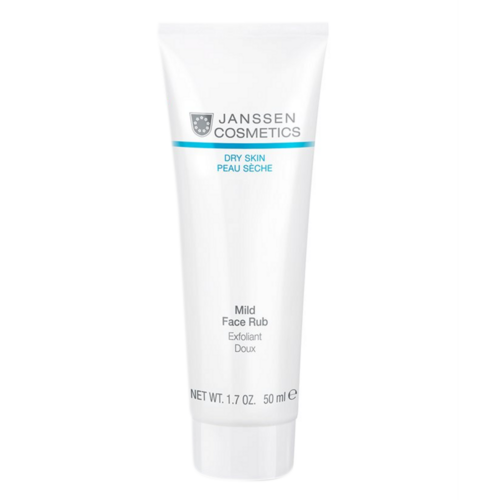 Janssen Cosmetics Mild Face Rub on white background