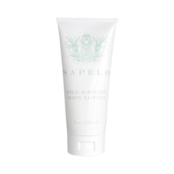 Milk and Honey Body Lotion on white background