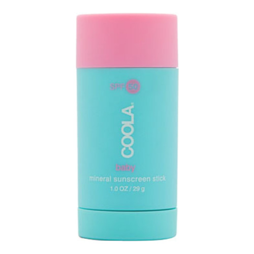 Coola Mineral Baby SPF50 Stick on white background