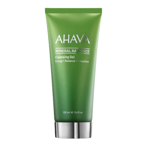 Ahava Mineral Radiance Cleansing Gel on white background
