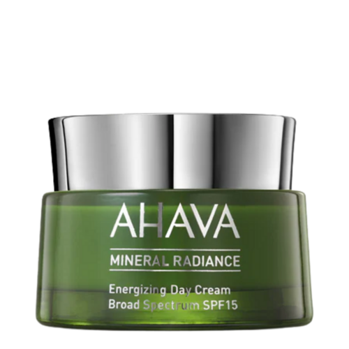 Ahava Mineral Radiance Energizing Day Cream SPF 15 on white background