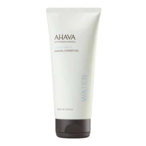 Ahava Mineral Shower Gel - Mandarin and Cedarwood on white background