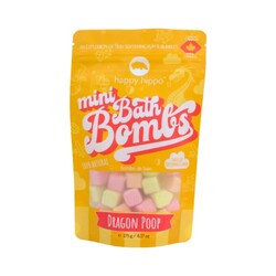 Mini Bath Bombs Dragon Poop on white background