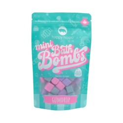 Mini Bath Bombs Gumdrop on white background