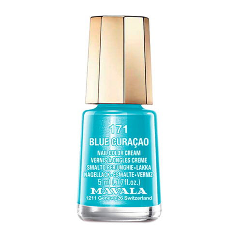 MAVALA Mini Color - 171 Blue Curacao, 5ml/0.17 fl oz