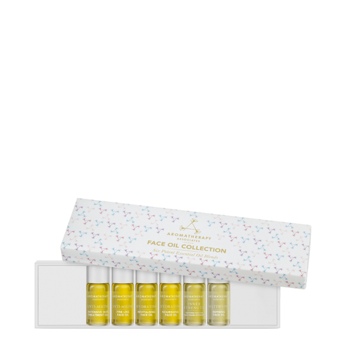 Aromatherapy Associates Miniature Face Oil Collection on white background