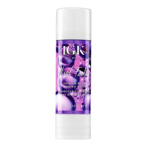 IGK Hair Mixed Feelings Blonde Toning Drops on white background