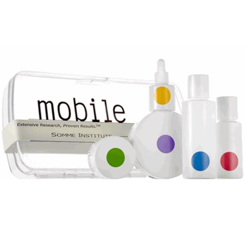 SOMME INSTITUTE Mobile Trial/Travel Kit on white background