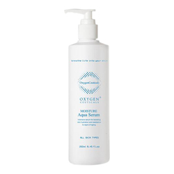 Moisture Aqua Serum on white background