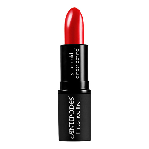 Antipodes  Moisture Boost Natural Lipstick - Boom Rock Bronze on white background