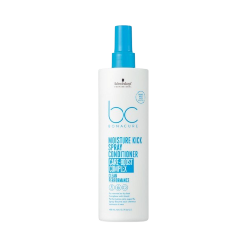 Bonacure Moisture Kick Spray Conditioner on white background