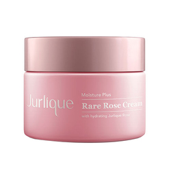 Moisture Plus Rare Rose Cream on white background