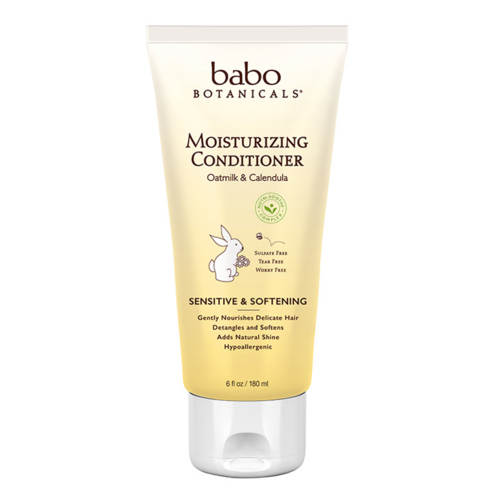 Babo Botanicals Moisturizing Conditioner on white background