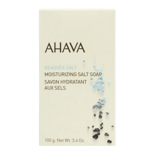 Ahava Moisturizing Dead Sea Salt Soap on white background