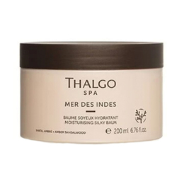 Moisturizing Silky Balm on white background