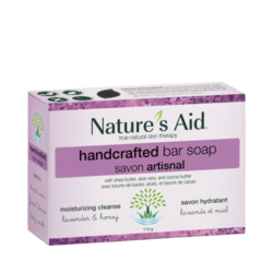 Moisturizing Soap Bar - Lavender on white background
