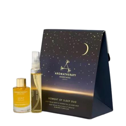 Aromatherapy Associates Moments of Sleep Duo on white background