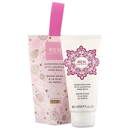Ren Moroccan Rose Hand Balm Gift on white background