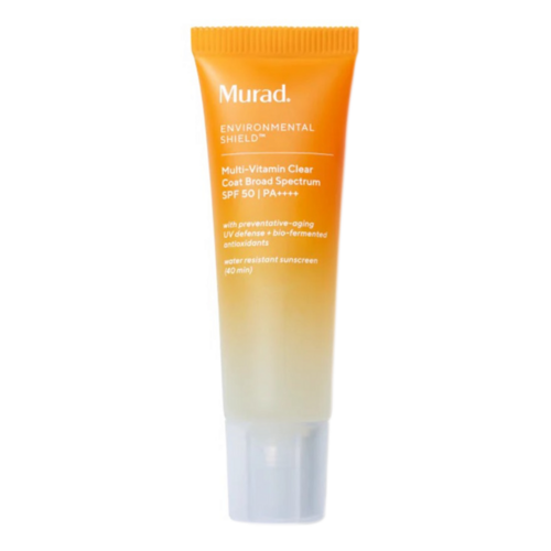 Murad Multi-Vitamin Clear Coat Broad Spectrum SPF 50 on white background