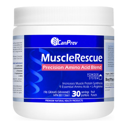 MuscleRescue on white background