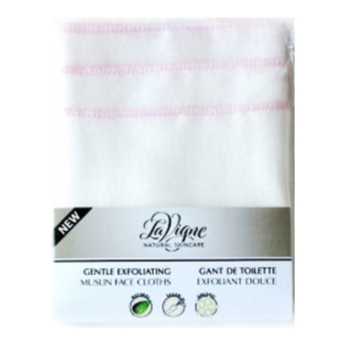 LaVigne Naturals Muslin Exfoliating Cloths, 1 piece