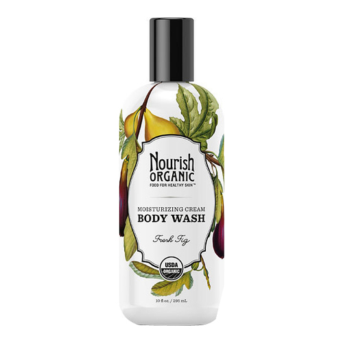 Nourish Organics Organic Body Wash - Almond Vanilla on white background