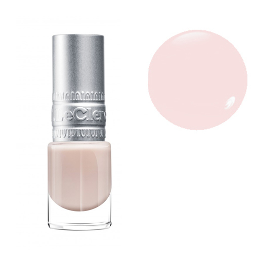 T LeClerc Nail Enamel 02 - Beige Ivoire on white background