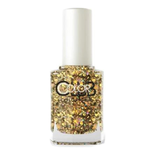 COLOR CLUB Nail Lacquer - Til the Record Stops on white background