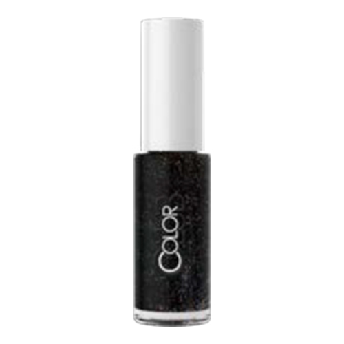 COLOR CLUB Nail Stripers - Black Glitter, 7ml/0.25 fl oz