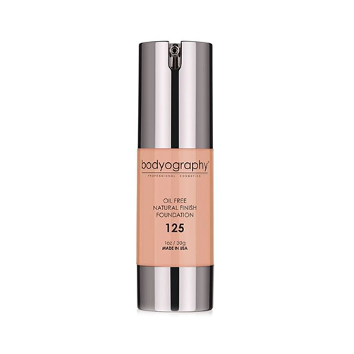 Bodyography Natural Finish Foundation - #100 Light (Neutral Undertone) on white background