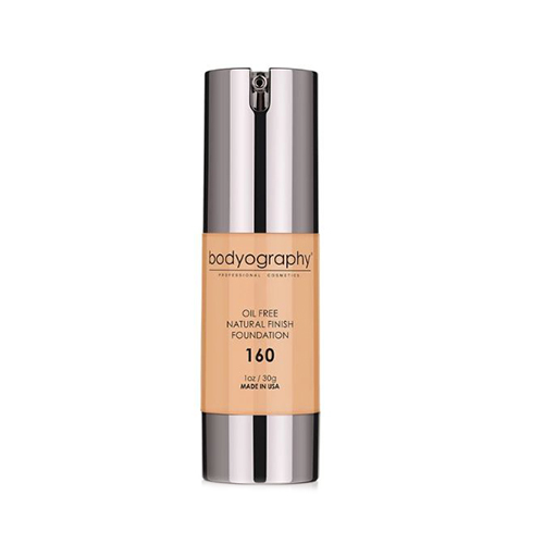 Bodyography Natural Finish Foundation - #100 Light (Neutral Undertone) on white background