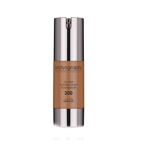 Bodyography Natural Finish Foundation - #100 Light (Neutral Undertone) on white background