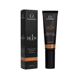 Natural Fusion Treatment Foundation - Amber 400 on white background