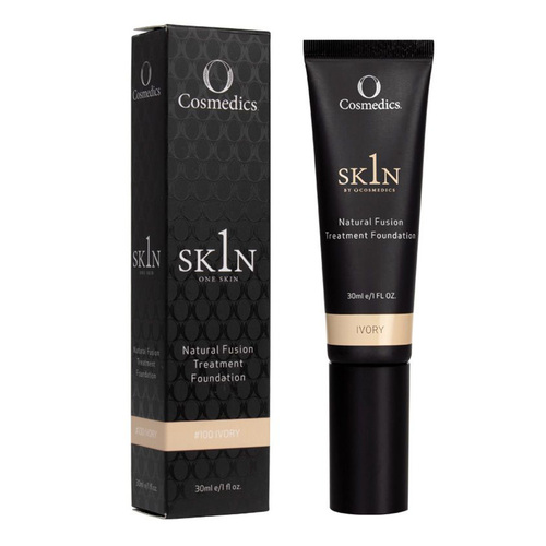 O Cosmedics Natural Fusion Treatment Foundation - Amber 400 on white background